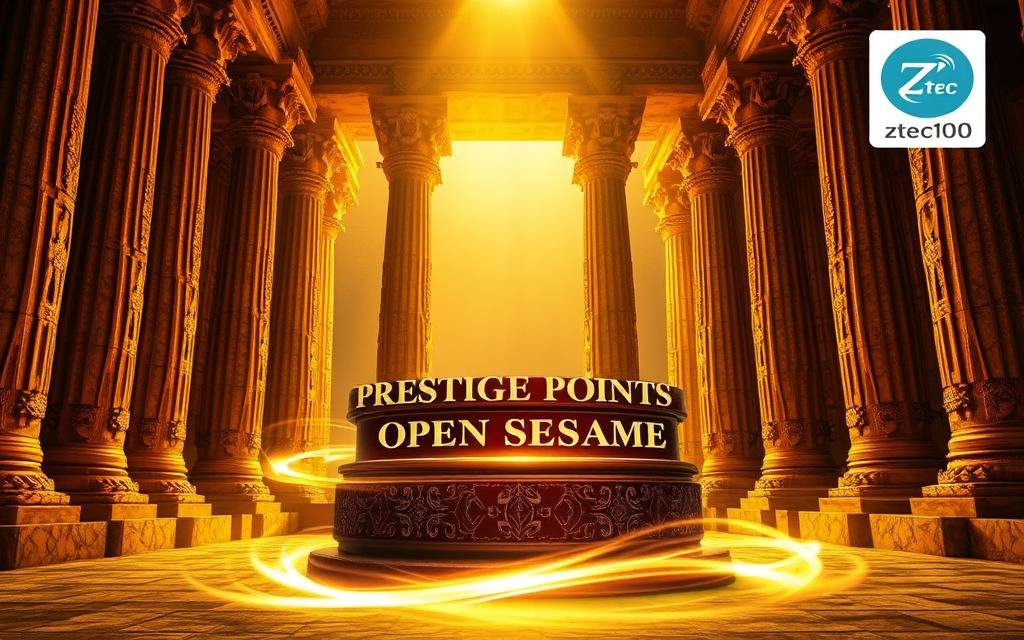 prestige points open sesame