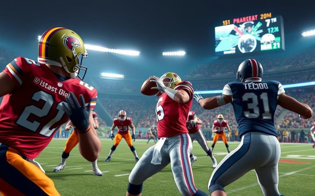 sports simulation gameplay