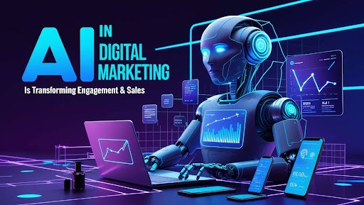 AI in digital marketing is transforming engagement & sales