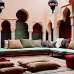 Decorative cushions should be added to the space to create a complete look. Select embroidery or tassel patterns for the cushions to enhance the overall feel.